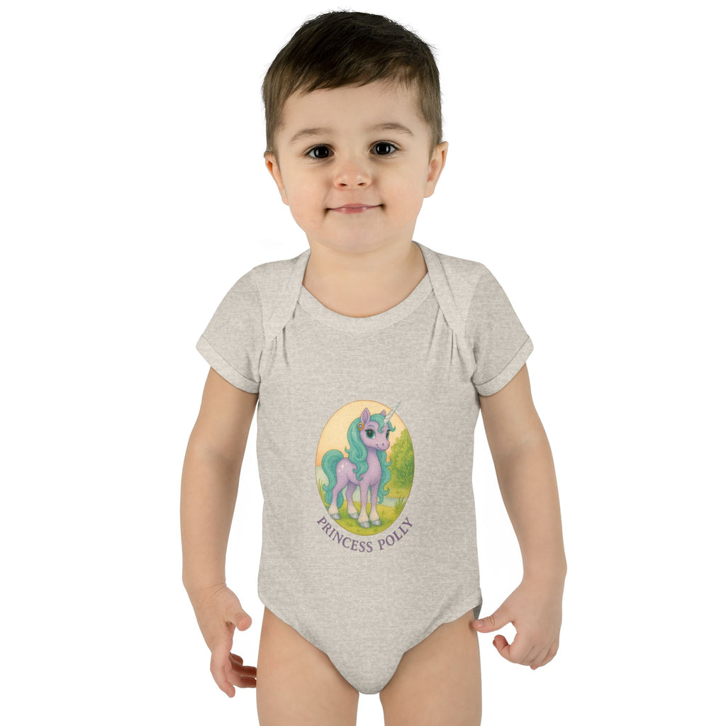 Baby Bodysuit - Princess Polly Unicorn Design