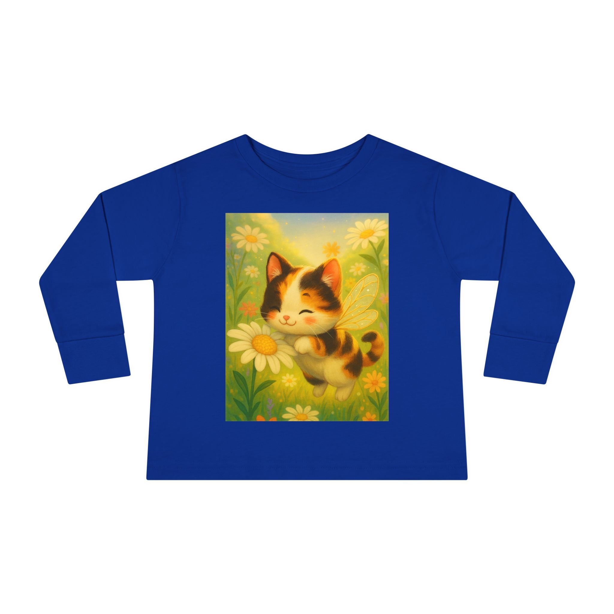 Toddler Tee - Whimsical Buzzabelle the Bumble Cat
