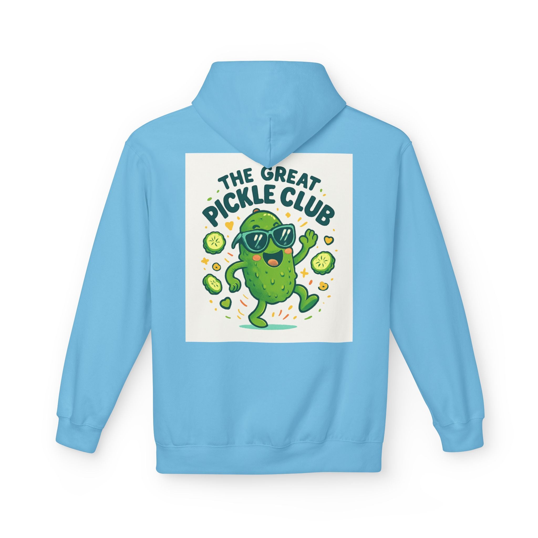 Dancing Pickle Hoodie — Funny Pickleball Player Sweatshirt