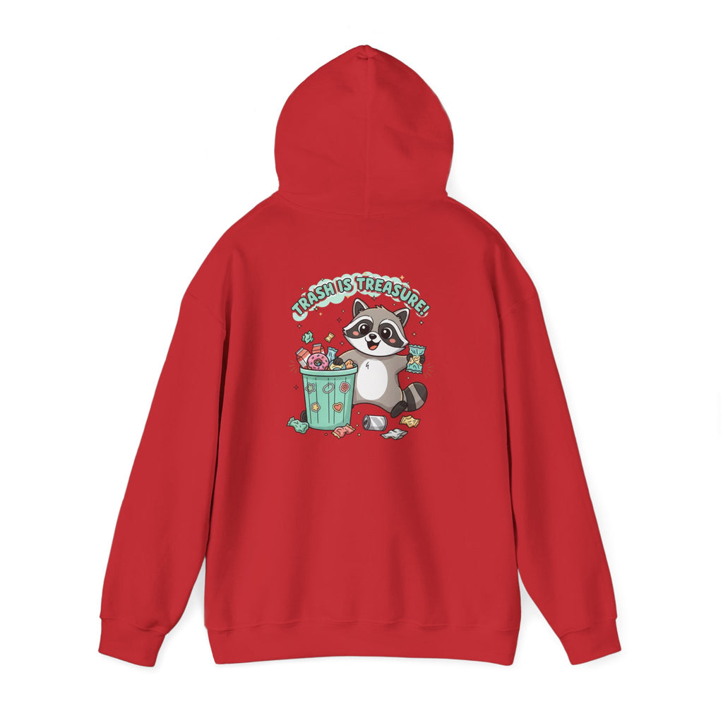Funny Raccoon Trash Hoodie – 'Trash Panda' Graphic Sweatshirt