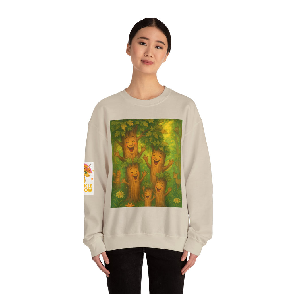 Magical Singing Oaks Family Sweatshirt - Land of Sparkle Hollow Design