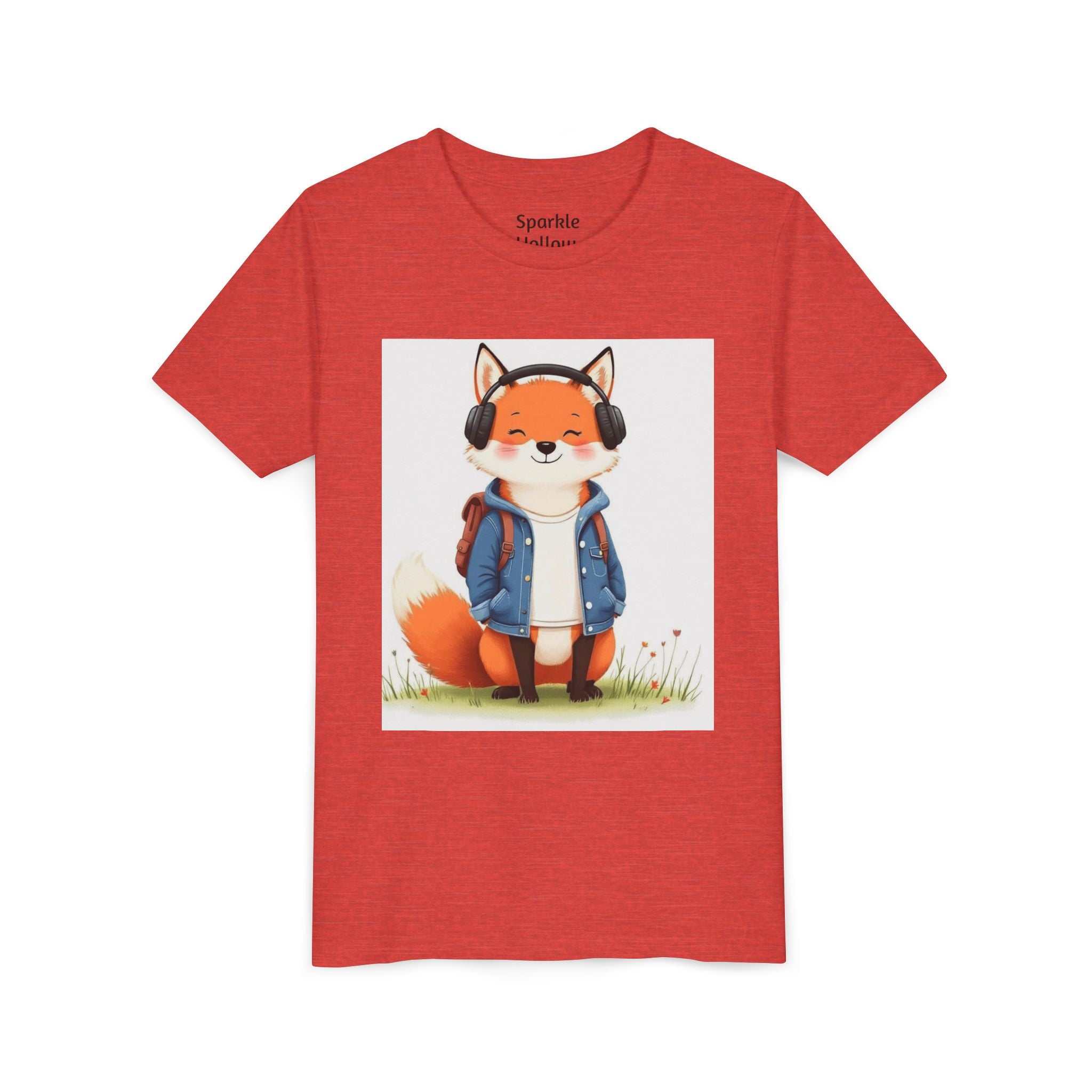 Cool Fox Kid T-Shirt — Sparkle Hollow Youth Tee