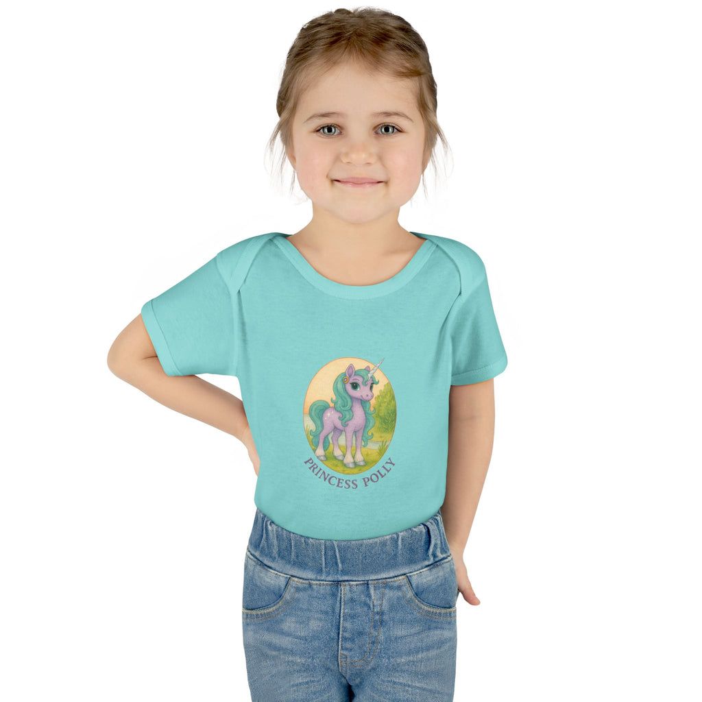Baby Bodysuit - Princess Polly Unicorn Design