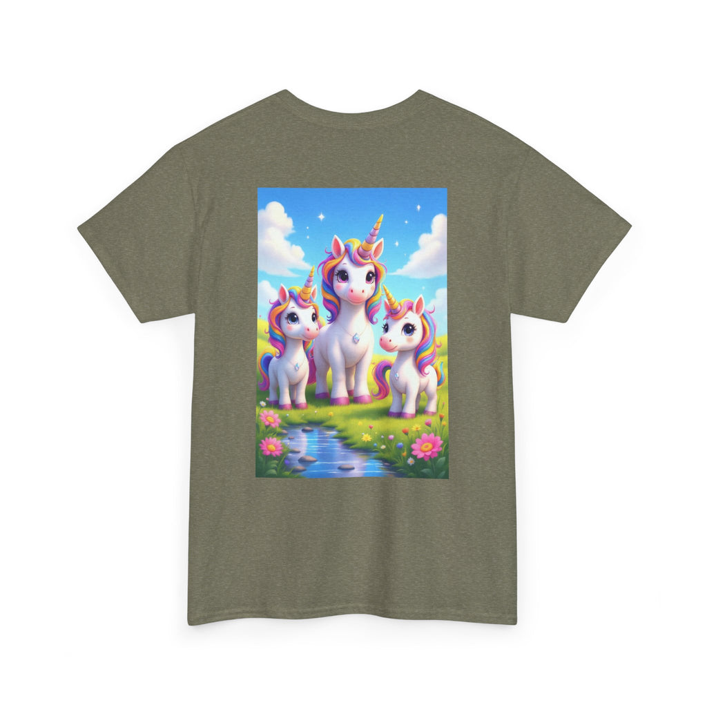 Unisex Tee - Unicorn Family Design
