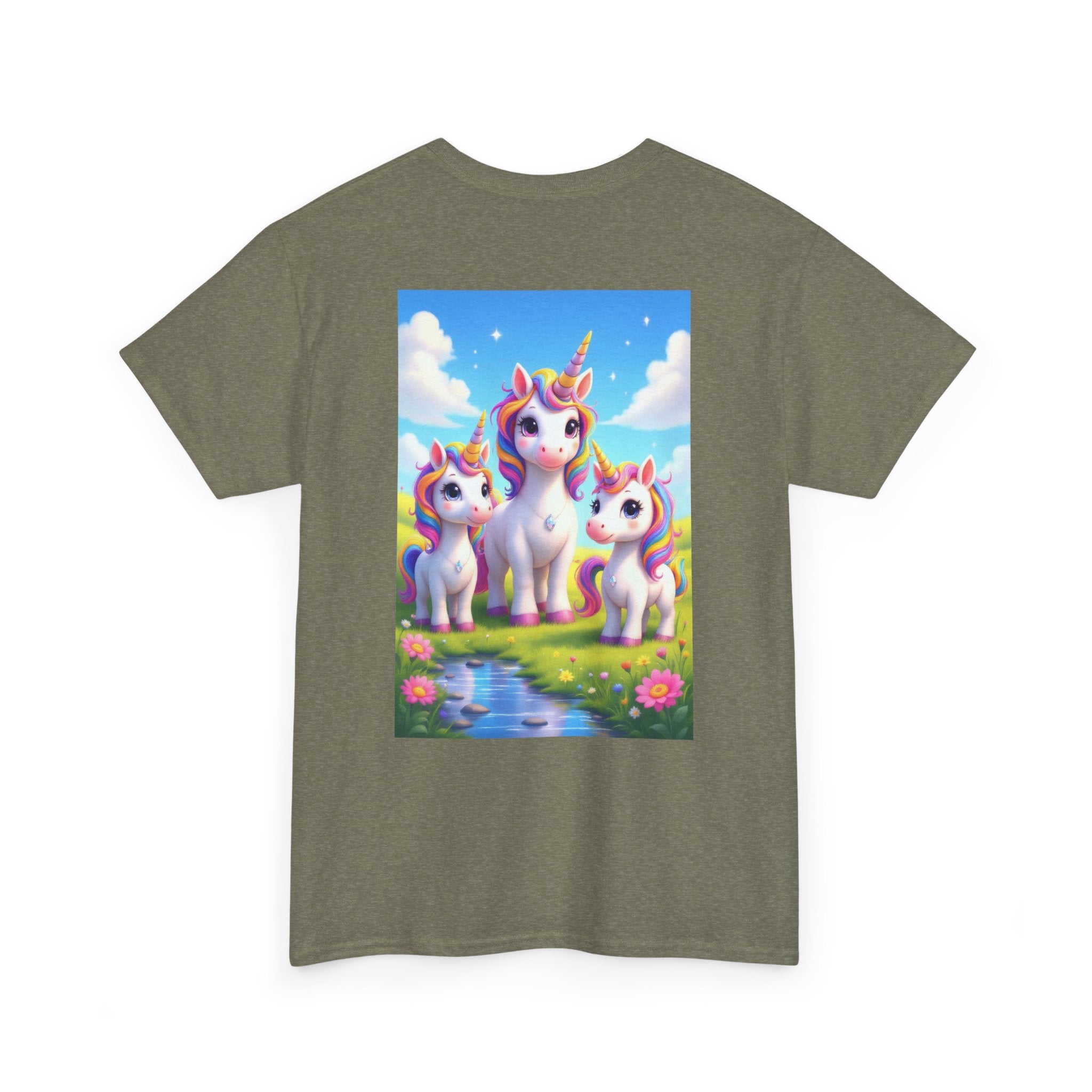 Unisex Tee - Unicorn Family Design