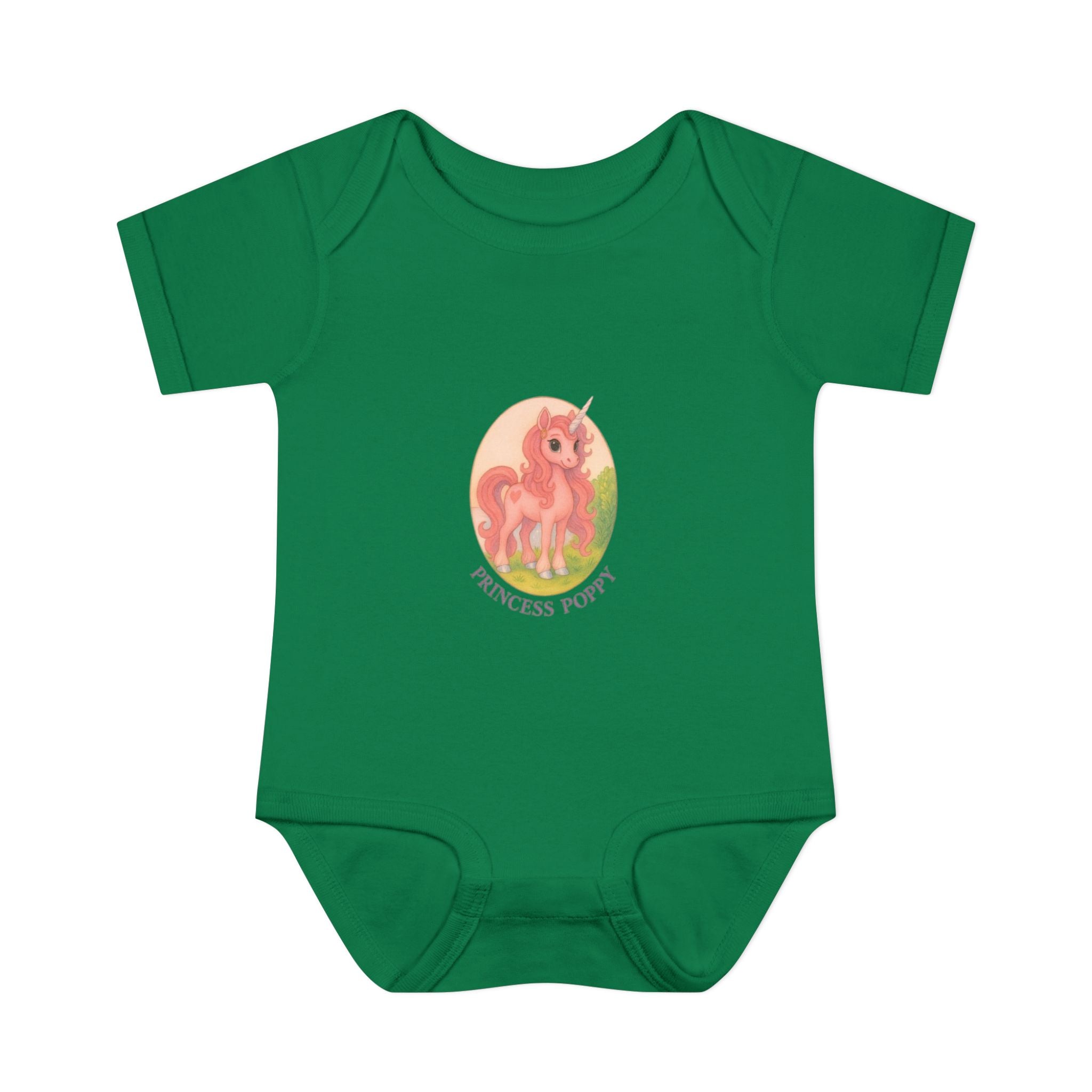 Baby Bodysuit Princess Poppy Unicorn