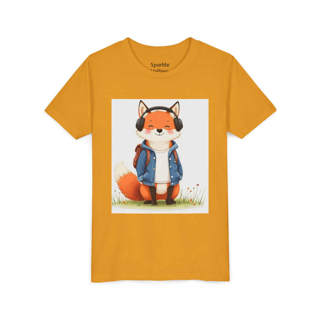 Cool Fox Kid T-Shirt — Sparkle Hollow Youth Tee