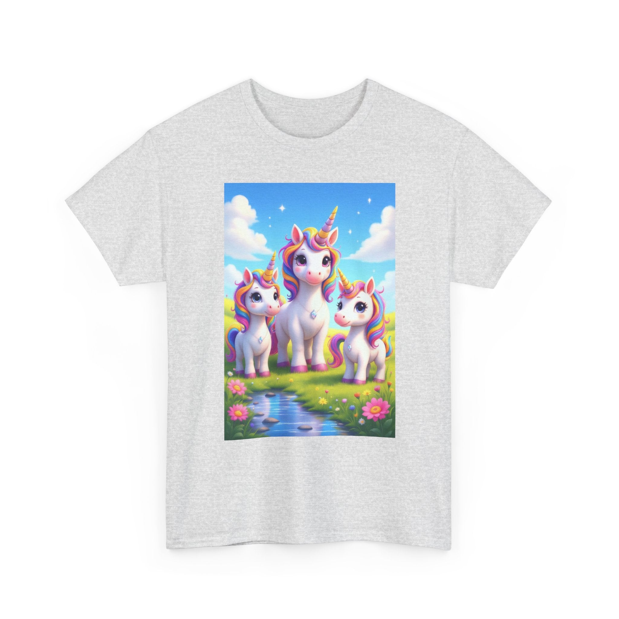 Unisex Tee - Unicorn Family Design