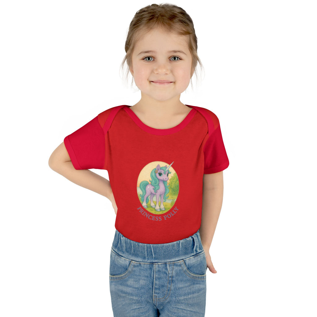 Baby Bodysuit - Princess Polly Unicorn Design