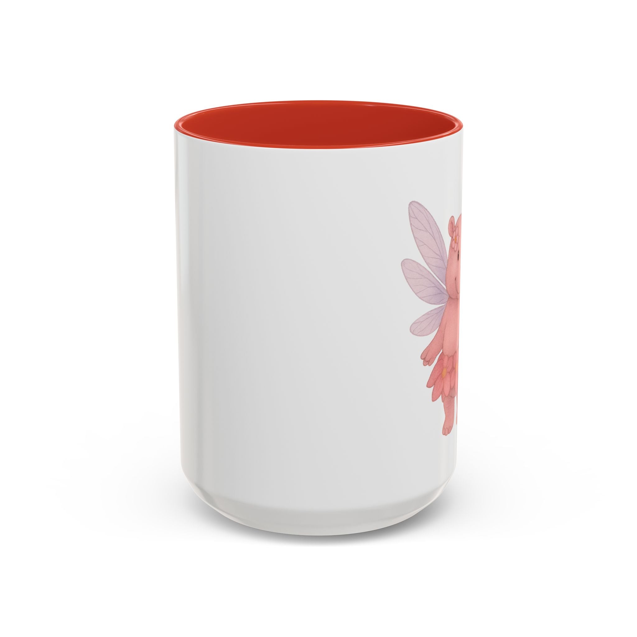 Coffee Mug - Whimsical Hippo Fairy Design