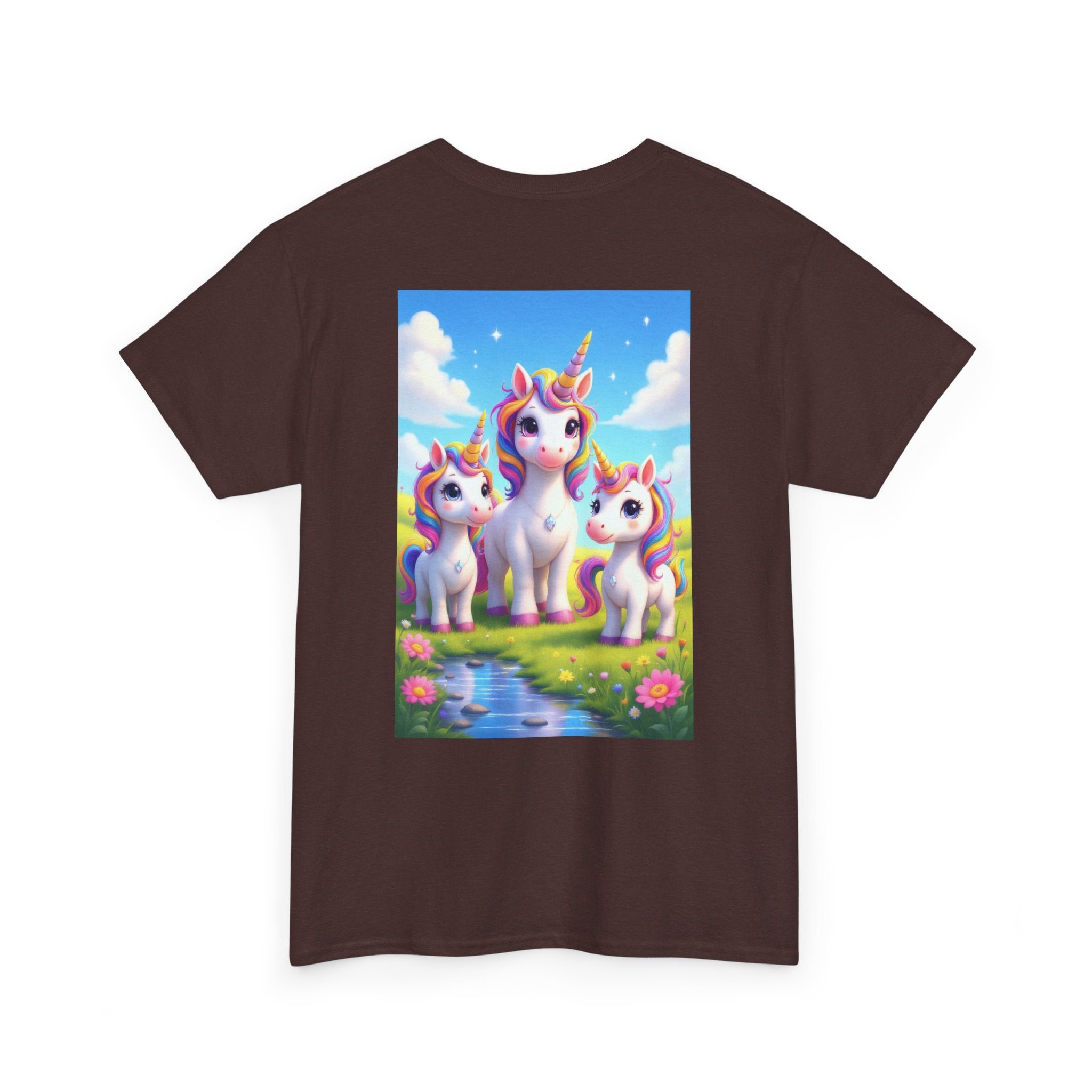 Unisex Tee - Unicorn Family Design