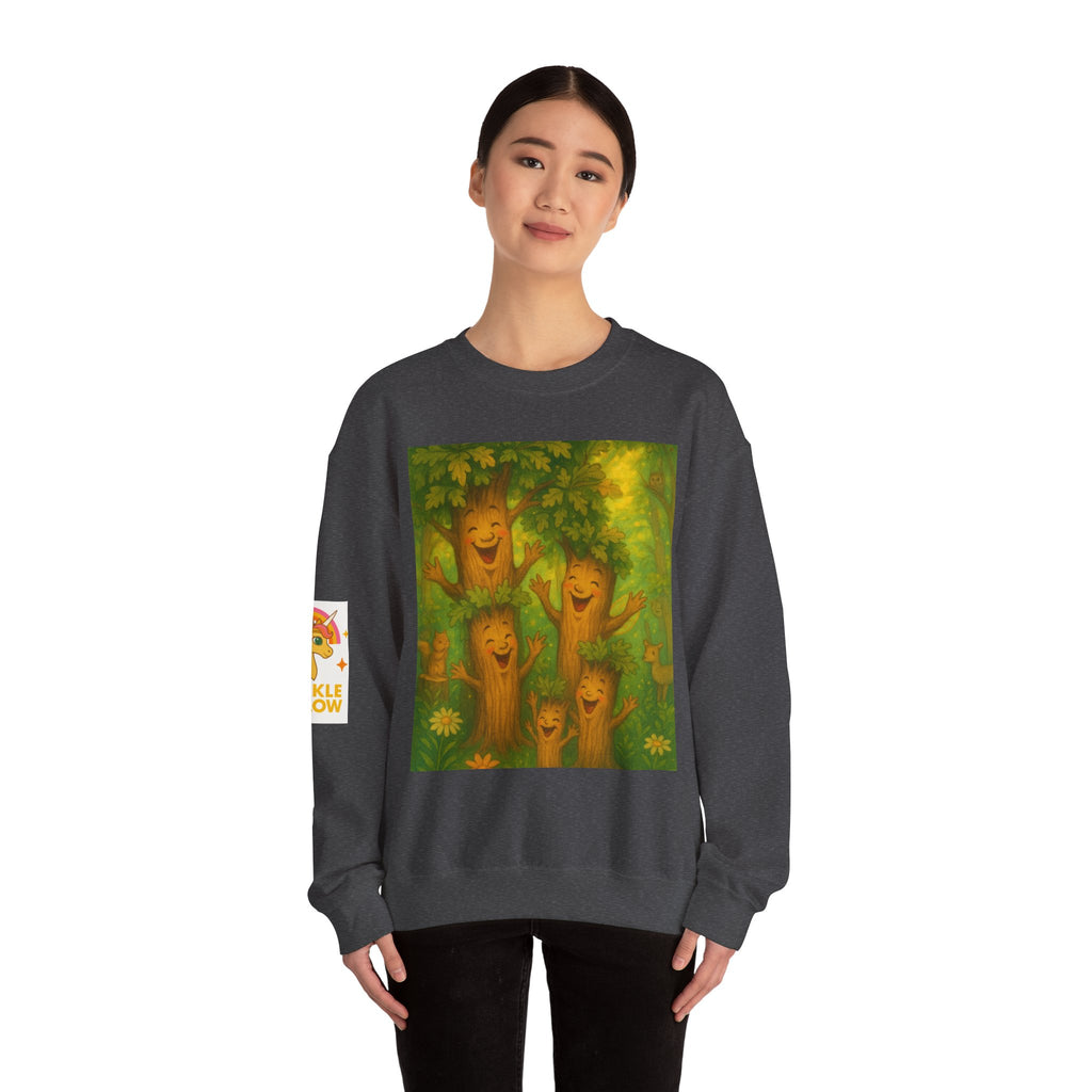 Magical Singing Oaks Family Sweatshirt - Land of Sparkle Hollow Design