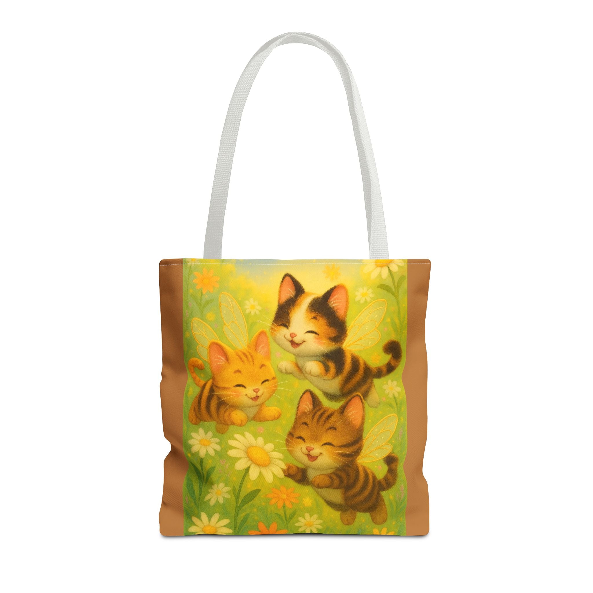 Bumble Cat Tote Bag - Whimsical Design from Sparkle Hollow