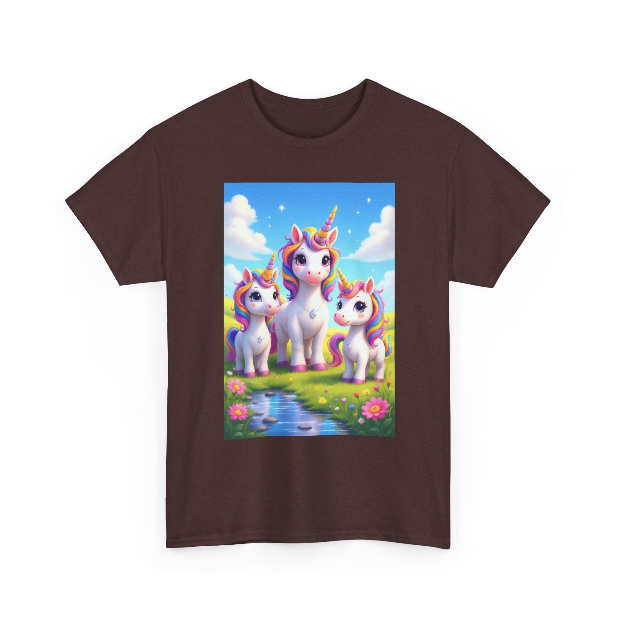 Unisex Tee - Unicorn Family Design