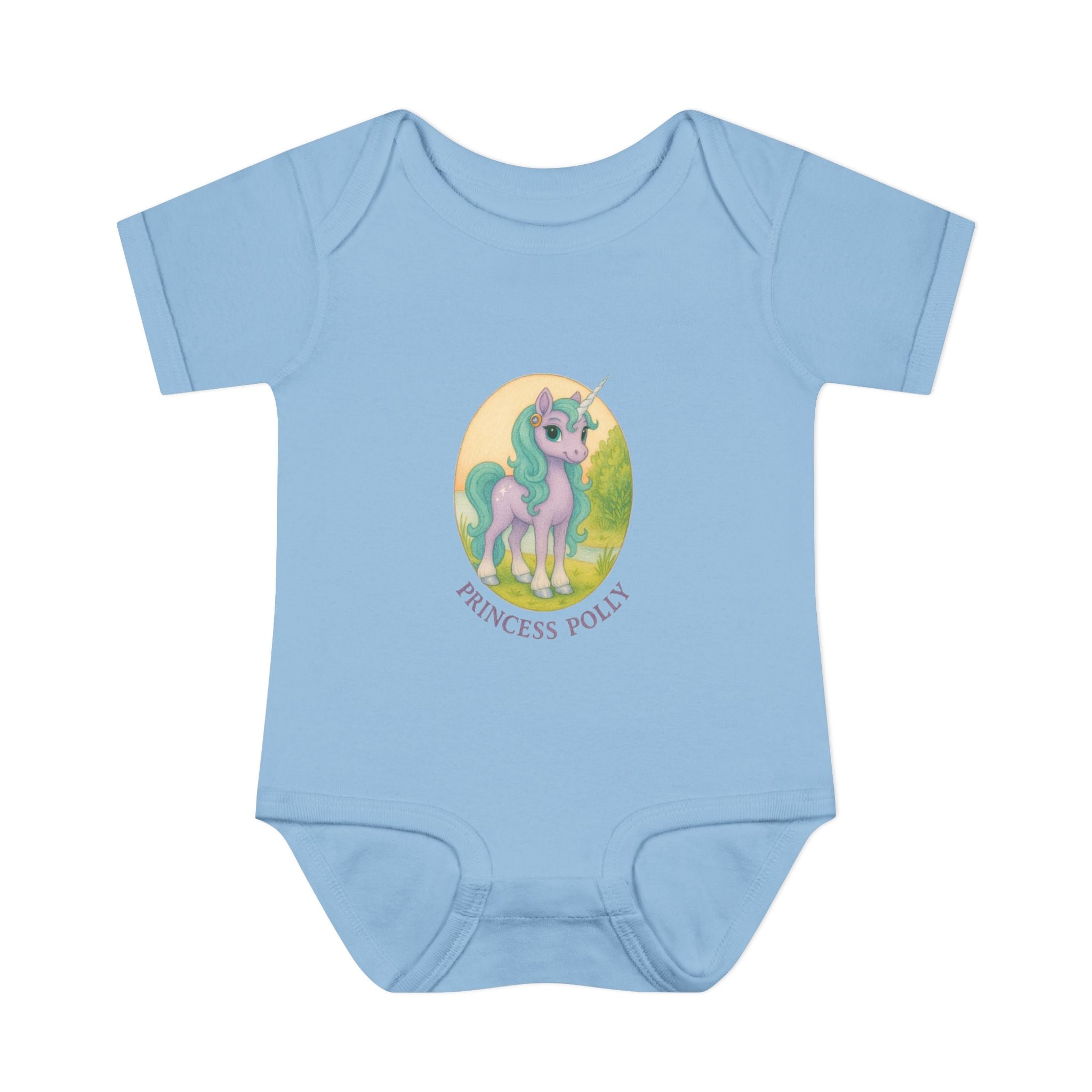 Baby Bodysuit - Princess Polly Unicorn Design