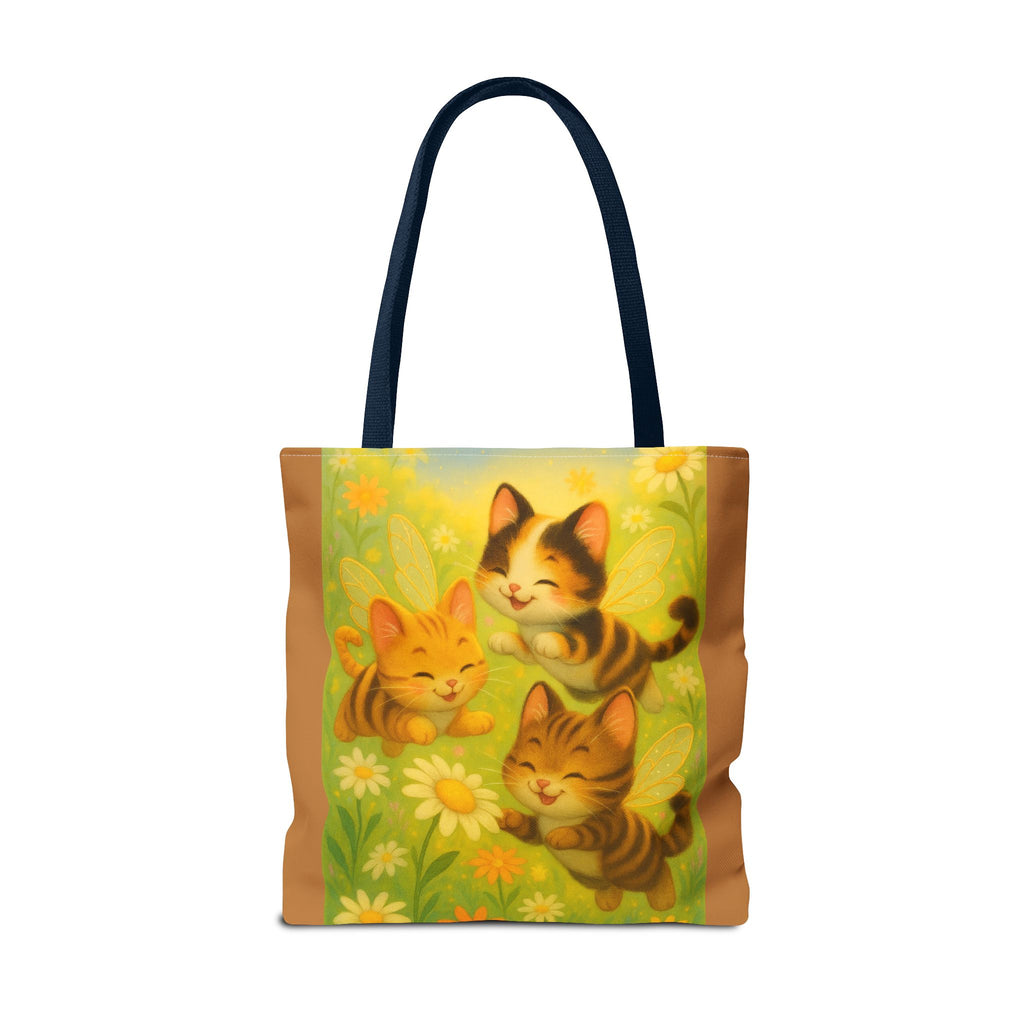 Bumble Cat Tote Bag - Whimsical Design from Sparkle Hollow