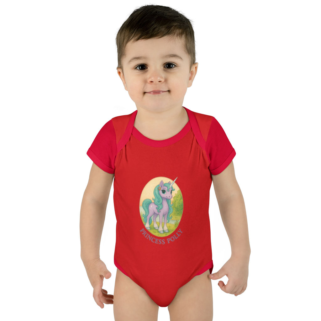 Baby Bodysuit - Princess Polly Unicorn Design