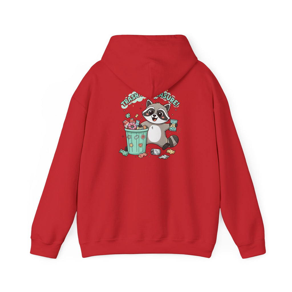 Funny Raccoon Trash Hoodie – 'Trash Panda' Graphic Sweatshirt