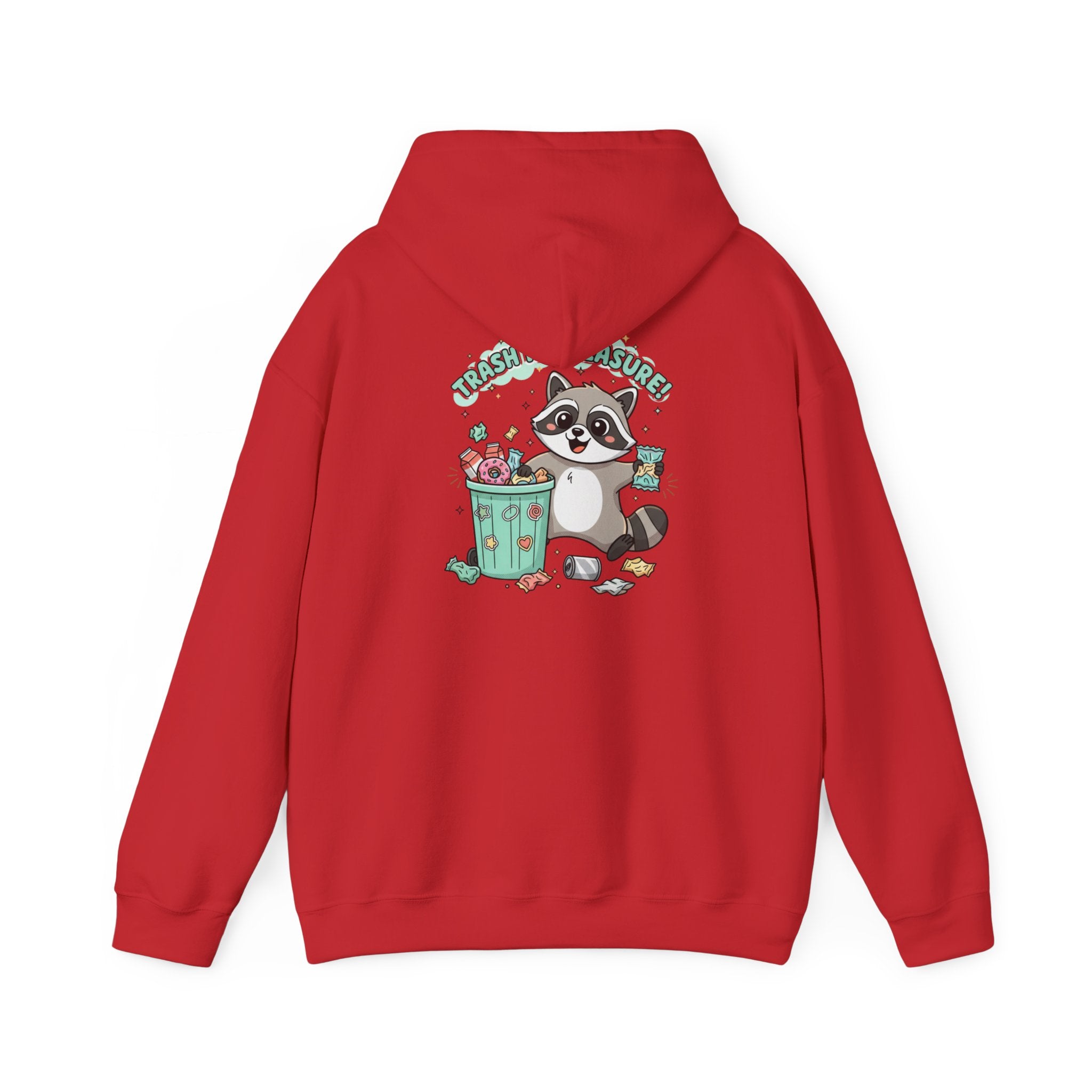 Funny Raccoon Trash Hoodie – 'Trash Panda' Graphic Sweatshirt