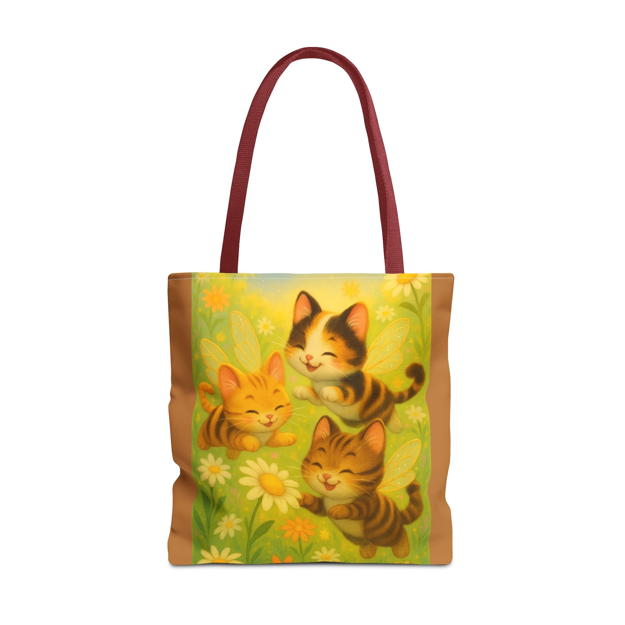 Bumble Cat Tote Bag - Whimsical Design from Sparkle Hollow