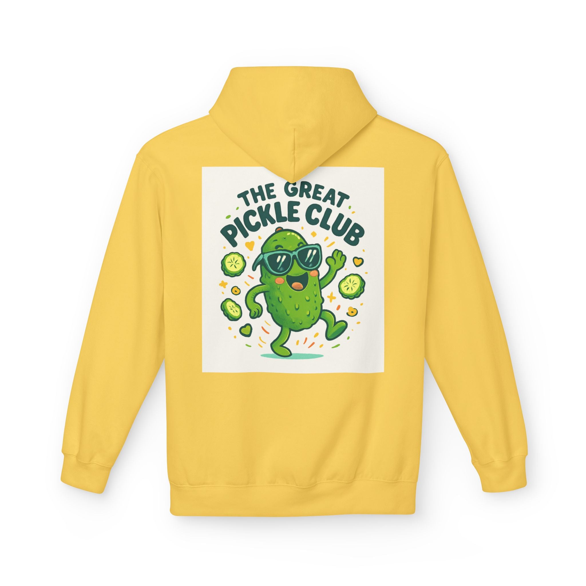 Dancing Pickle Hoodie — Funny Pickleball Player Sweatshirt