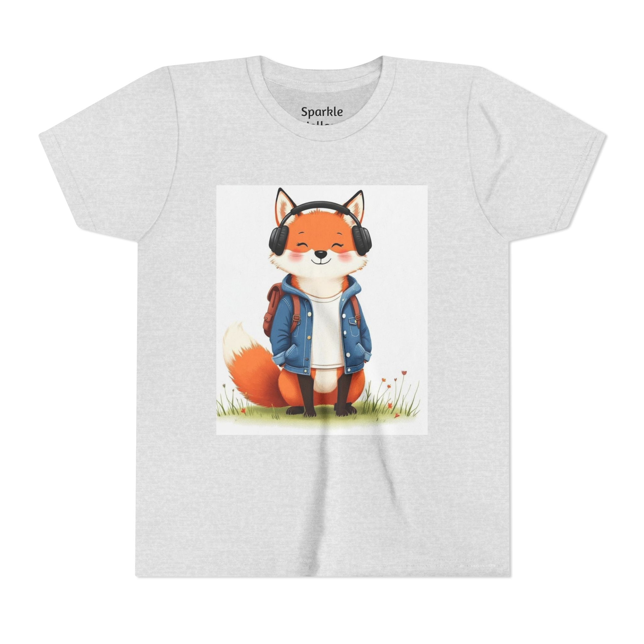Cool Fox Kid T-Shirt — Sparkle Hollow Youth Tee