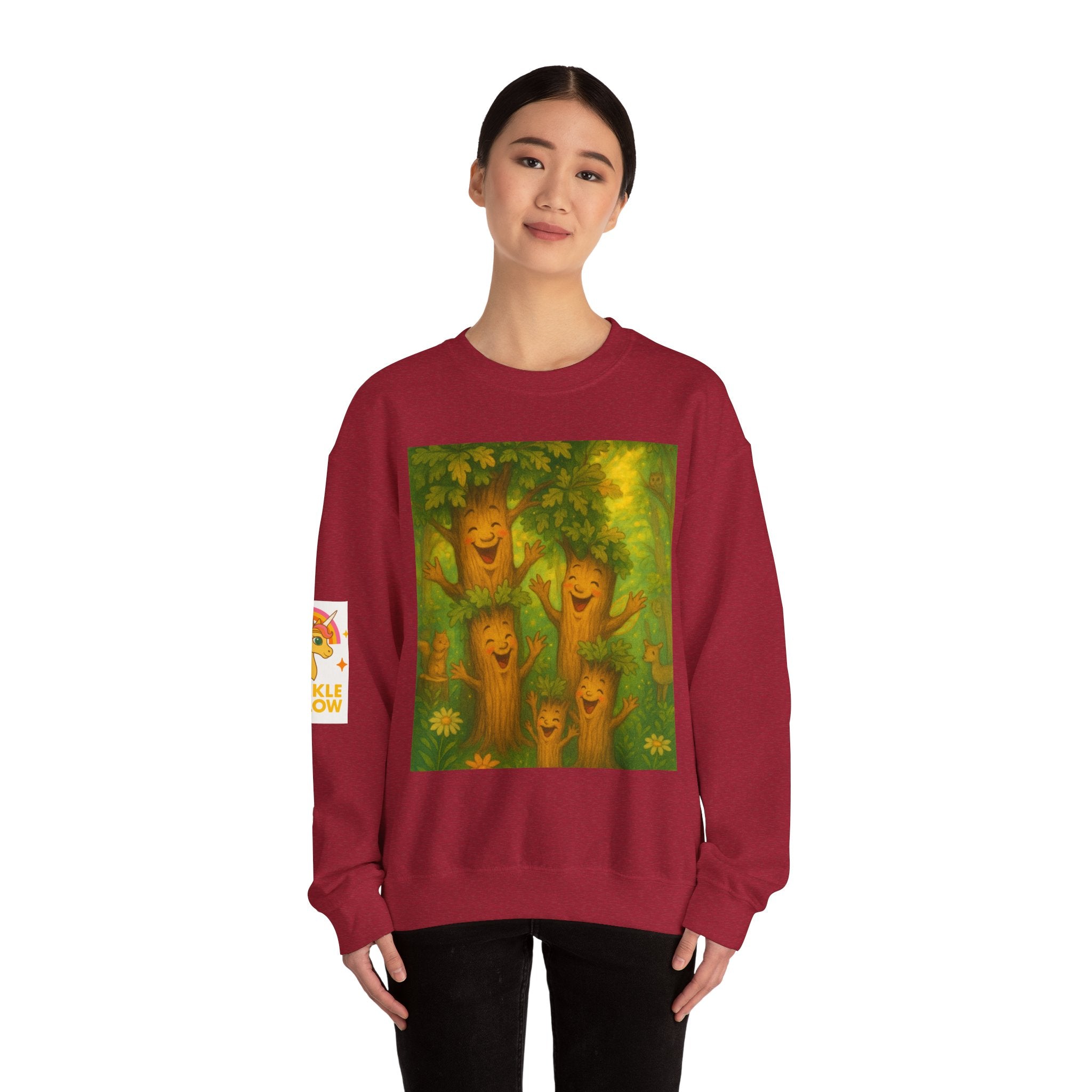 Magical Singing Oaks Family Sweatshirt - Land of Sparkle Hollow Design