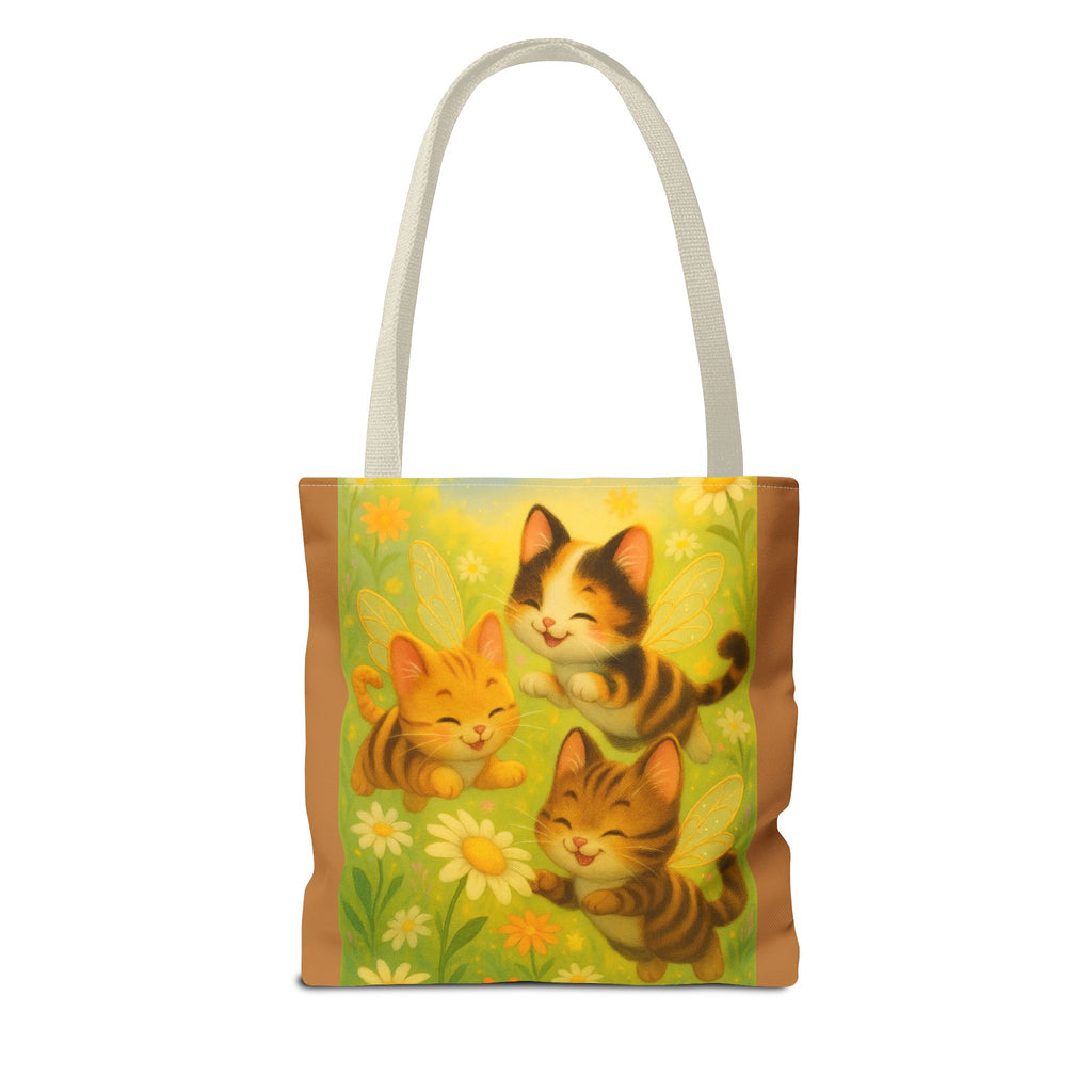 Bumble Cat Tote Bag - Whimsical Design from Sparkle Hollow