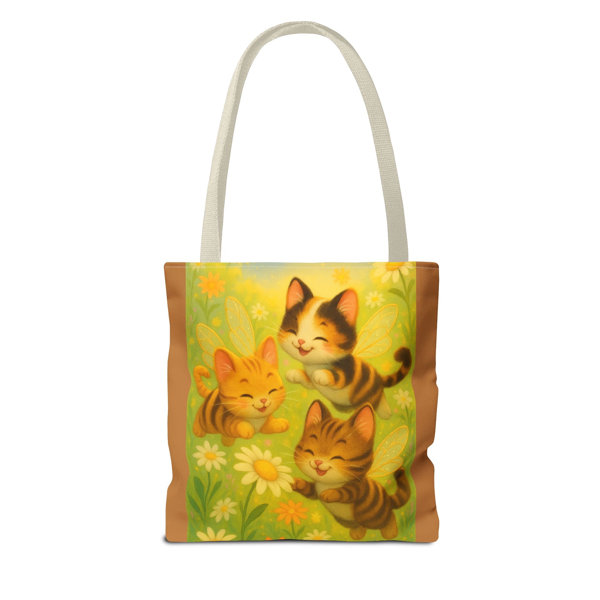 Bumble Cat Tote Bag - Whimsical Design from Sparkle Hollow