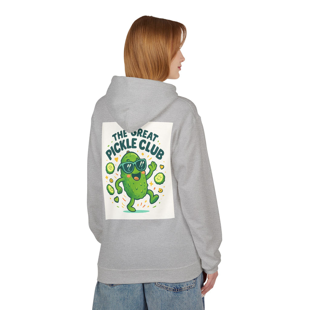 Dancing Pickle Hoodie — Funny Pickleball Player Sweatshirt