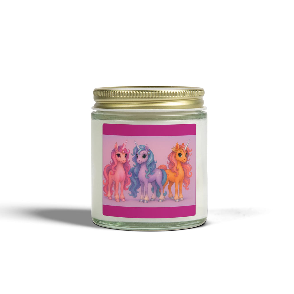 Unicorn Princess Trio Collection - Coconut Apricot Wax - Fun & Whimsical Decor