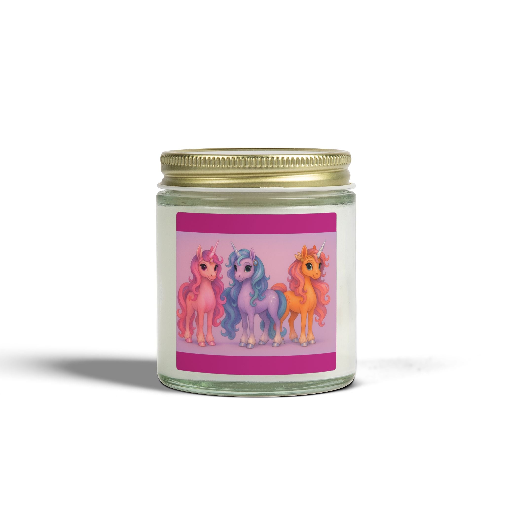 Unicorn Princess Trio Collection - Coconut Apricot Wax - Fun & Whimsical Decor