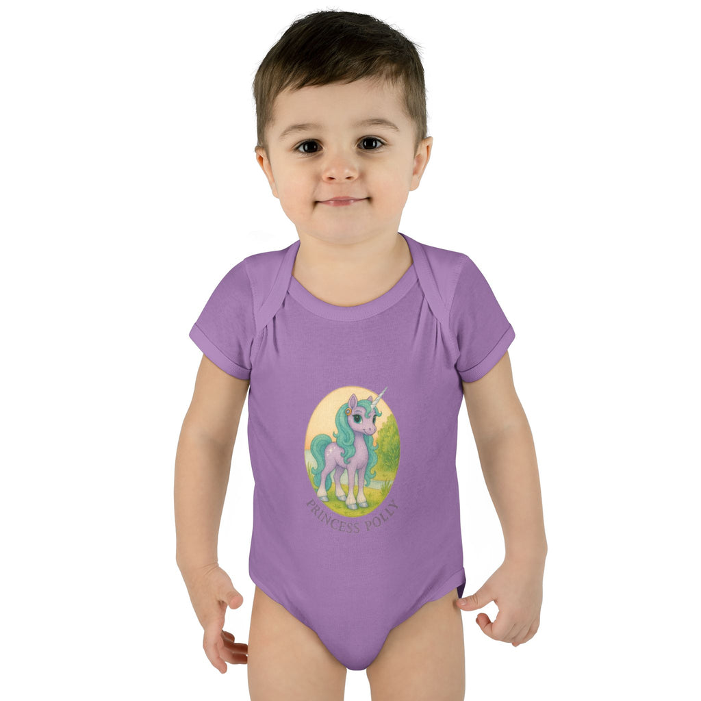 Baby Bodysuit - Princess Polly Unicorn Design
