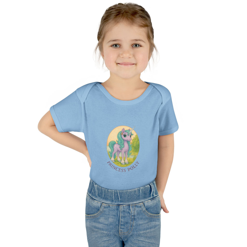 Baby Bodysuit - Princess Polly Unicorn Design